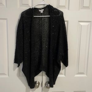 Black sparkly cardigan